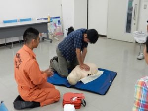 応急救護講習②